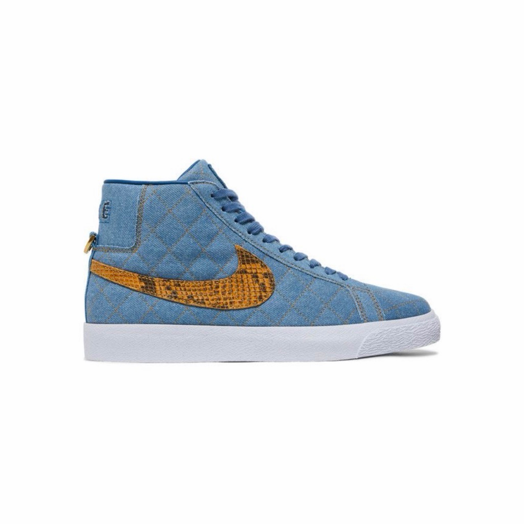 Nike Zoom Blazer Mid QS SB x Supreme Denim