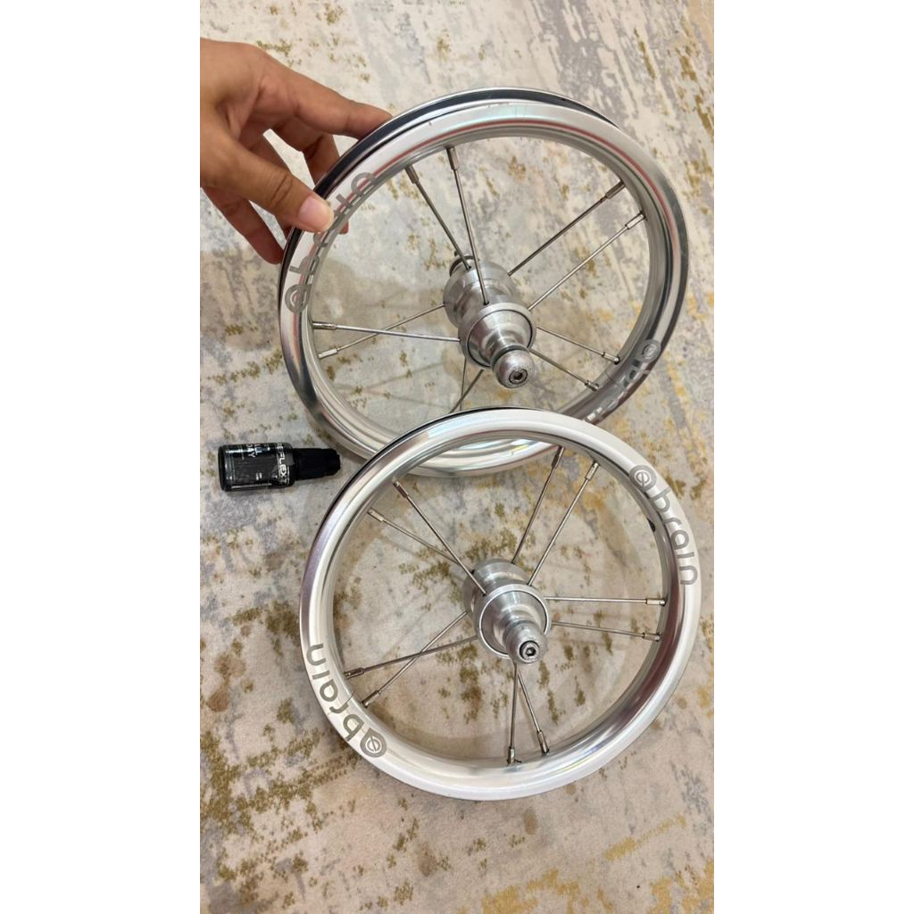 Preloved HUB BTA Pushbike + Wheelset Brain / second / bekas