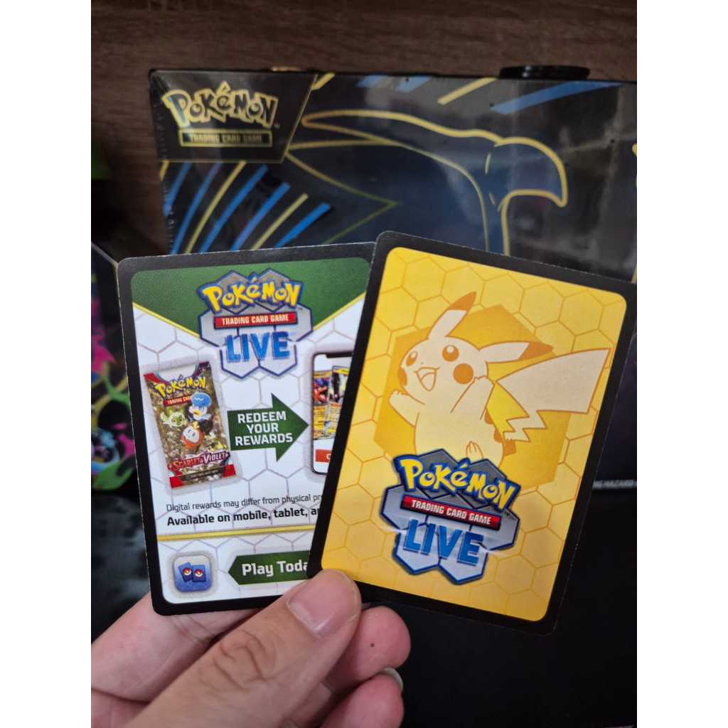 Redeem Code Card / Pokemon Live Card I Pokemon TCG English