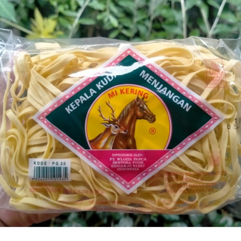 MIE KERING/MIE GEPENG/MIE BULAT KUDA MENJAGAN - 100gr