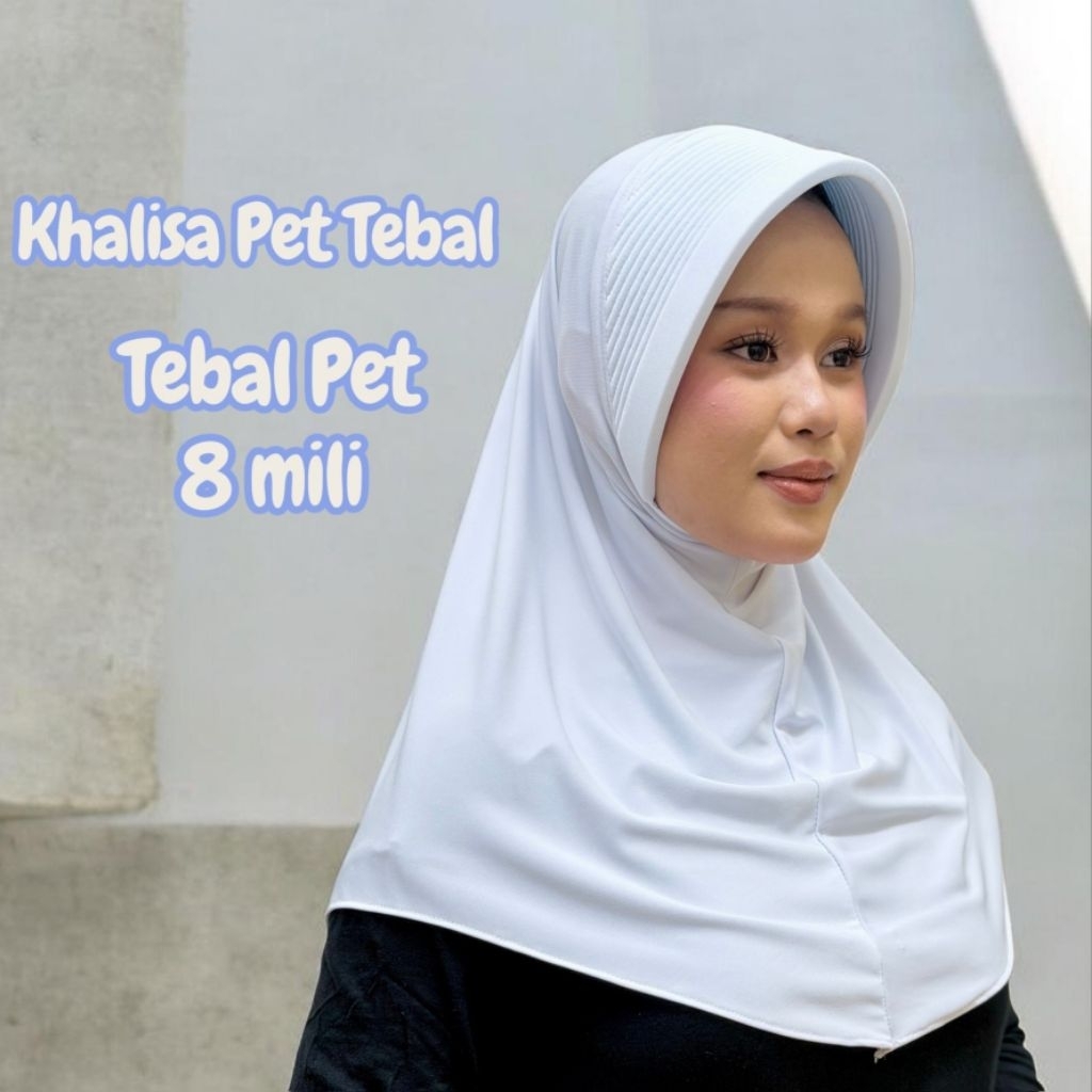 Nanda Hijab Jilbab Bergo Jersi Super Pet Tebal 8 Mili Top Seller