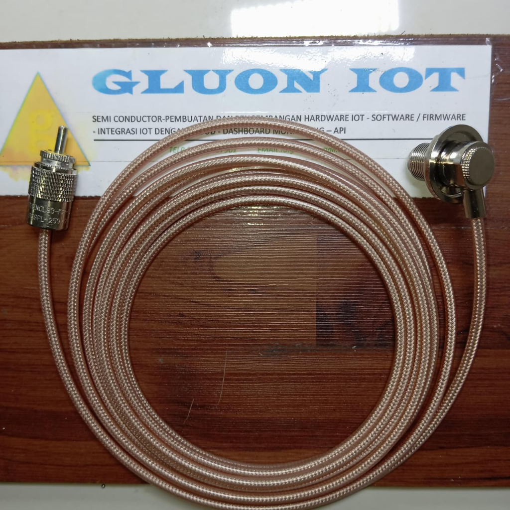 KABEL BRACKET ANTENA MOBIL RG58 D ANTENA PL TO PL 3M 4M 5M RIG KENWOOD YAESU ALINCO ICOM RIG MINI &H