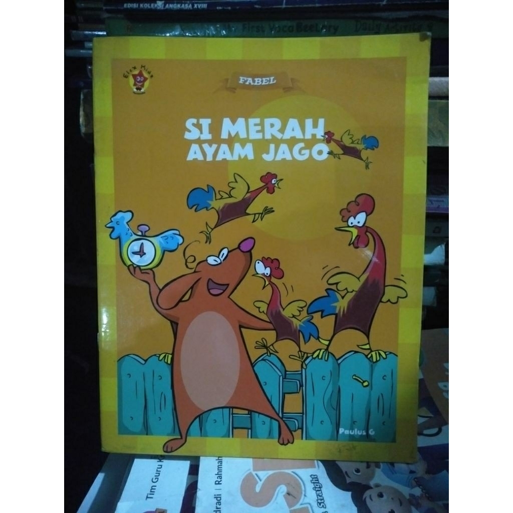 buku anak Si Merah Ayam Jago