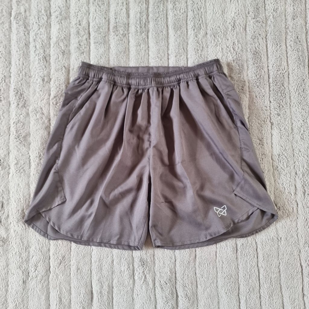 Celana Sport Pria Abu-Abu Atalon – Men Running Shorts