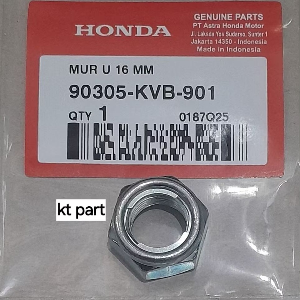 Mur As Roda Belakang Vario Beat Pcx Genio Nut U 16Mm 90305KVB901