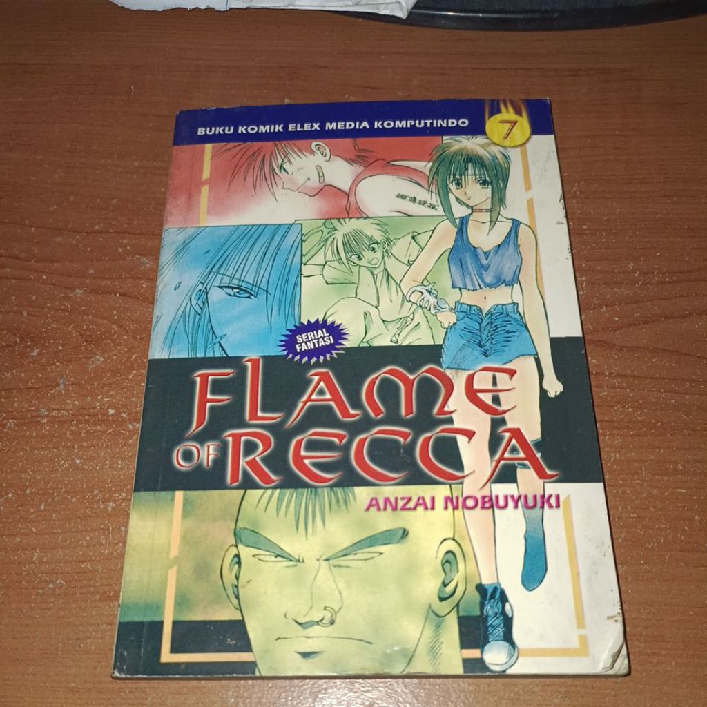 Preloved Original Komik Flame Of Recca