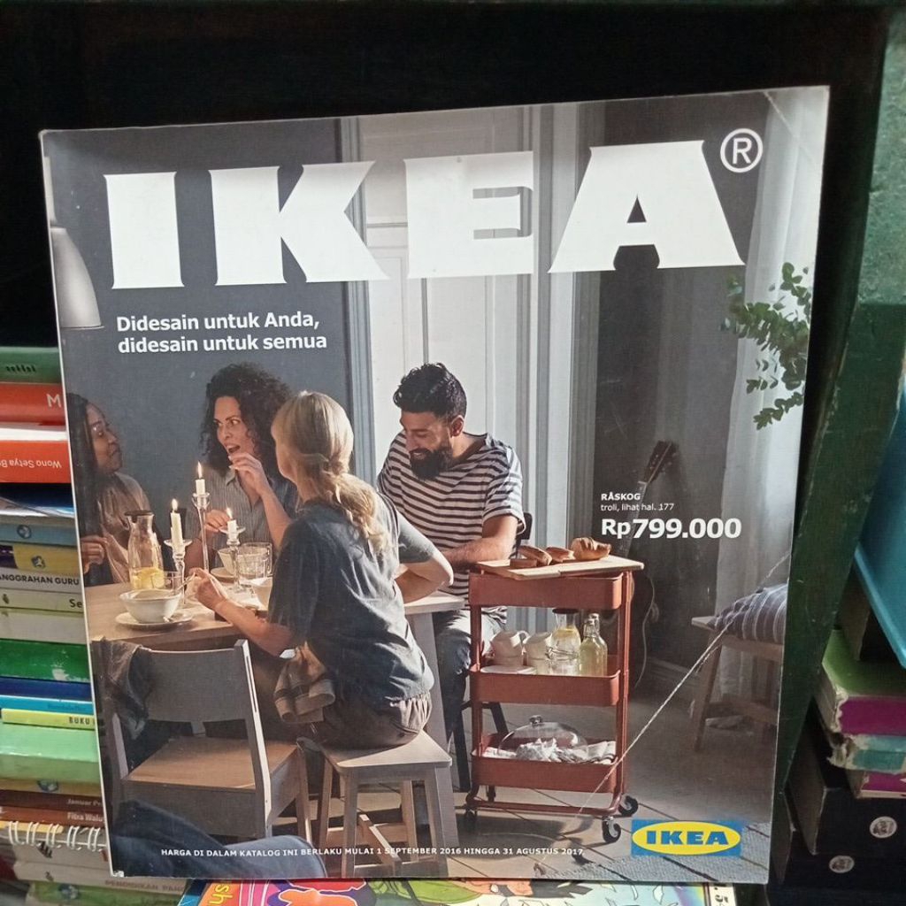 1 KATALOG IKEA 2017 BUKU BEKAS