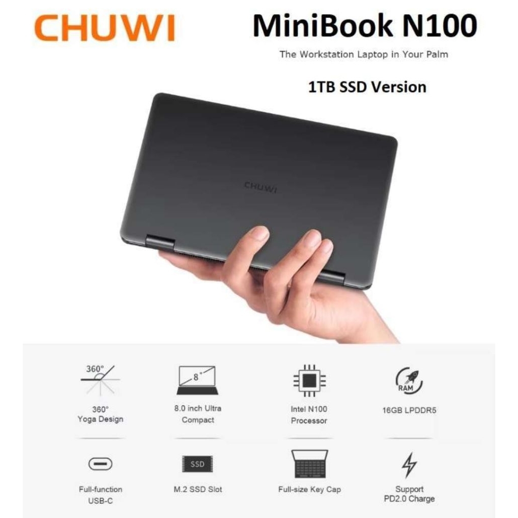 Chuwi MiniBook N100 Preloved