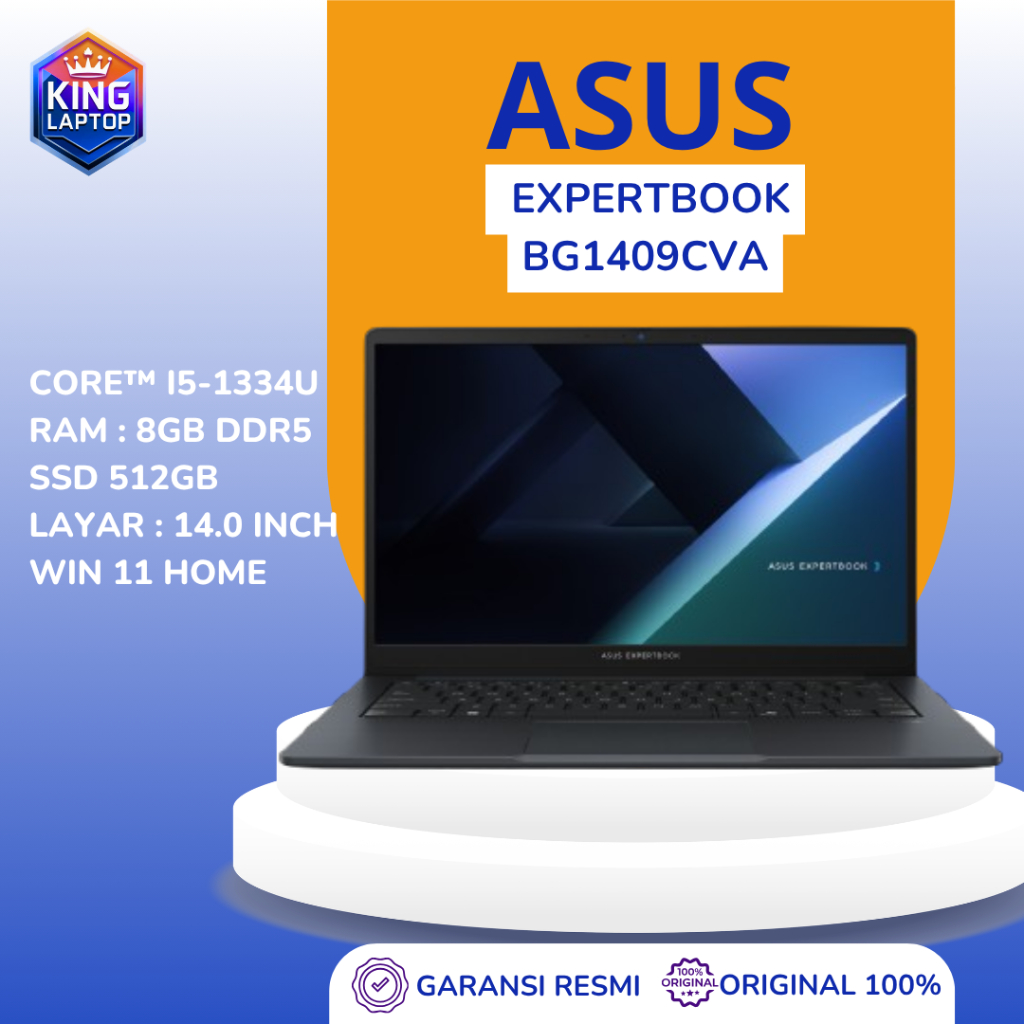 ASUS EXPERTBOOK BG1409CVA i5/8GB DDR5/512GB SSD/Win Home
