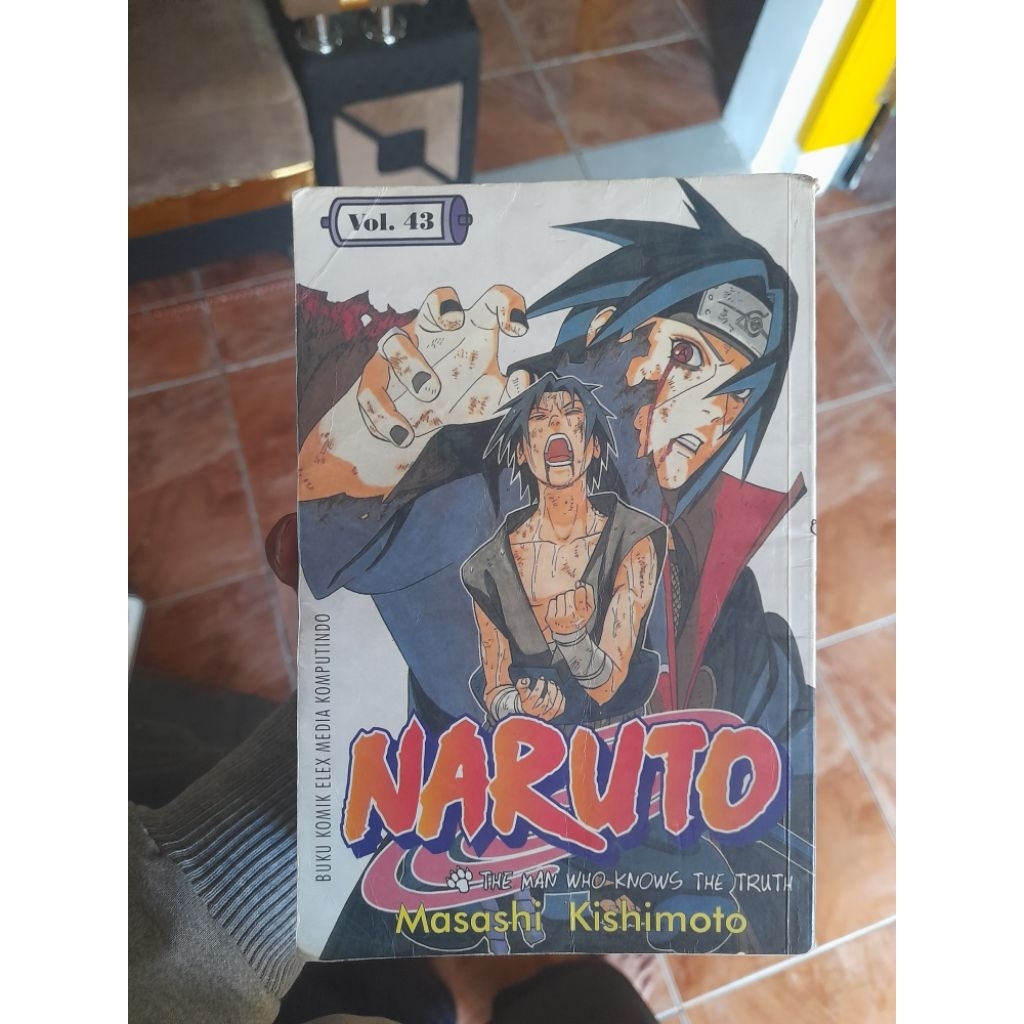 Komik naruto ori set 8 pcs