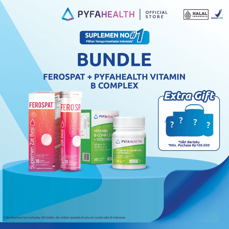 [BUNDLE] Ferospat + Pyfahealth Vitamin B Complex