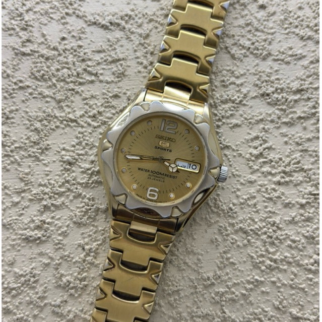 Arloji Jam tangan Seiko Sport 7s36c Vintage Second Preloved