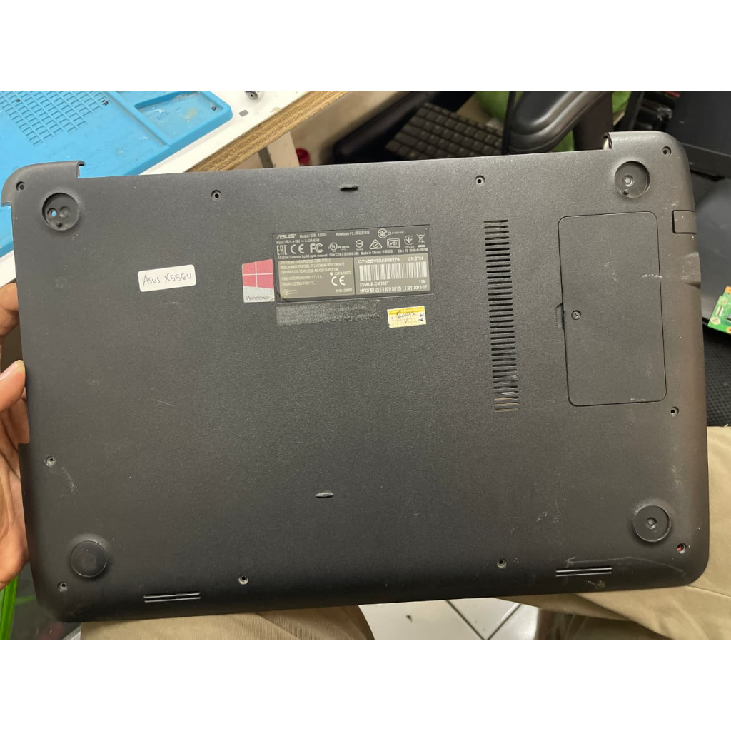Casing Bawah Asus X556U Bottom Case Laptop