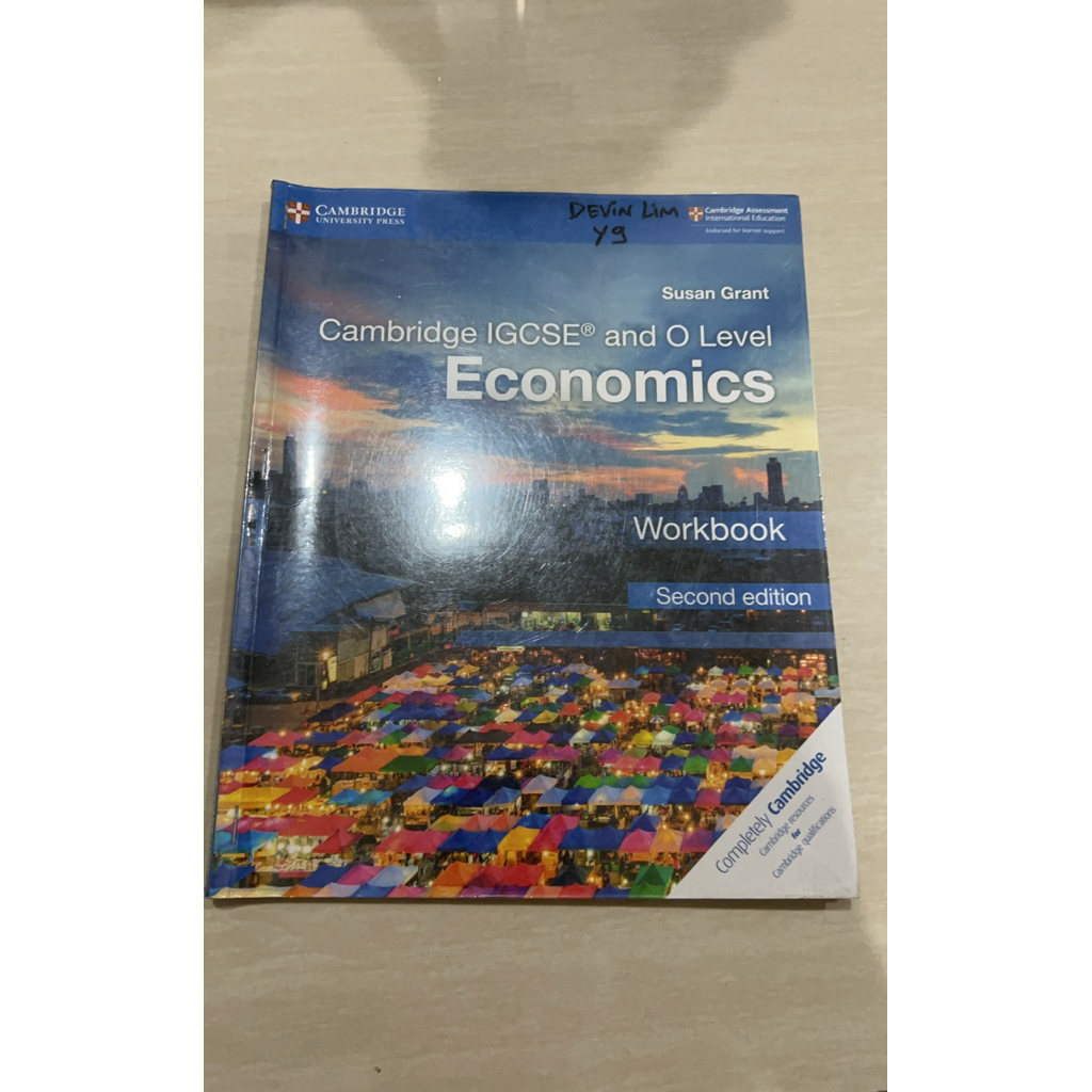 Economics Cambridge IGCSE and O Level Workbook Second edition