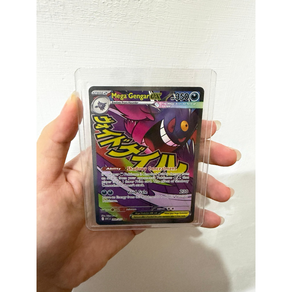 Mega Gengar Ex Pokemon English Ascended Heroes