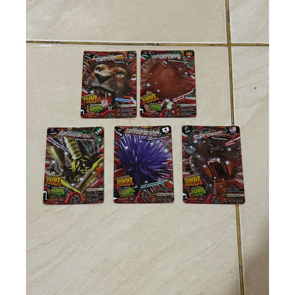 Great Animal kaiser Special Rare set