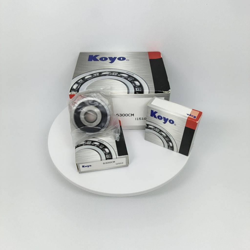 BEARING 6300 RS KOYO - BANTALAN BOLA KLAHAR 6300 RS KOYO