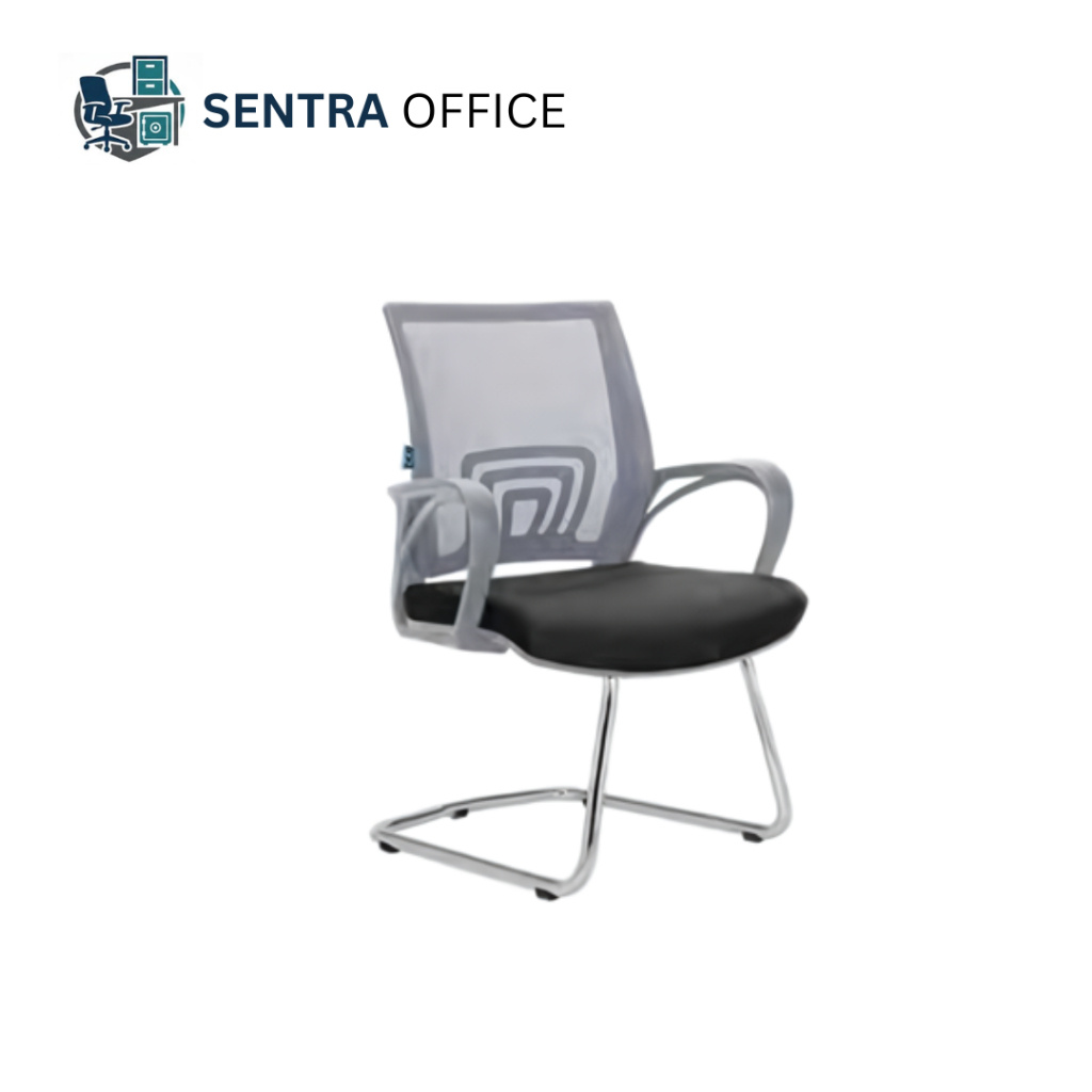 KURSI KANTOR CANTILEVER INDACHI INCO CASOVA GREY - KURSI MEETING OFFICE