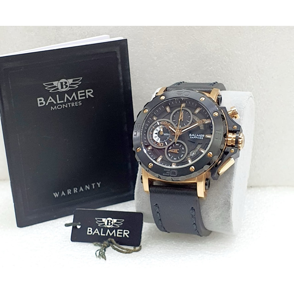 Jam Tangan Pria Terbaru Original BALMER 7975 D5cm Sapphire Original
