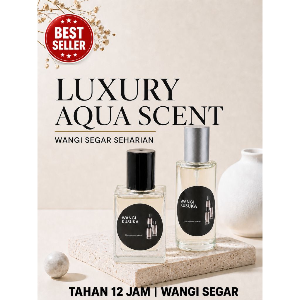 Best Seller: Parfum Wanita Inspired Kenzo  Daun 30ml | Tahan 12 Jam Wangi Segar Fresh Aquatic