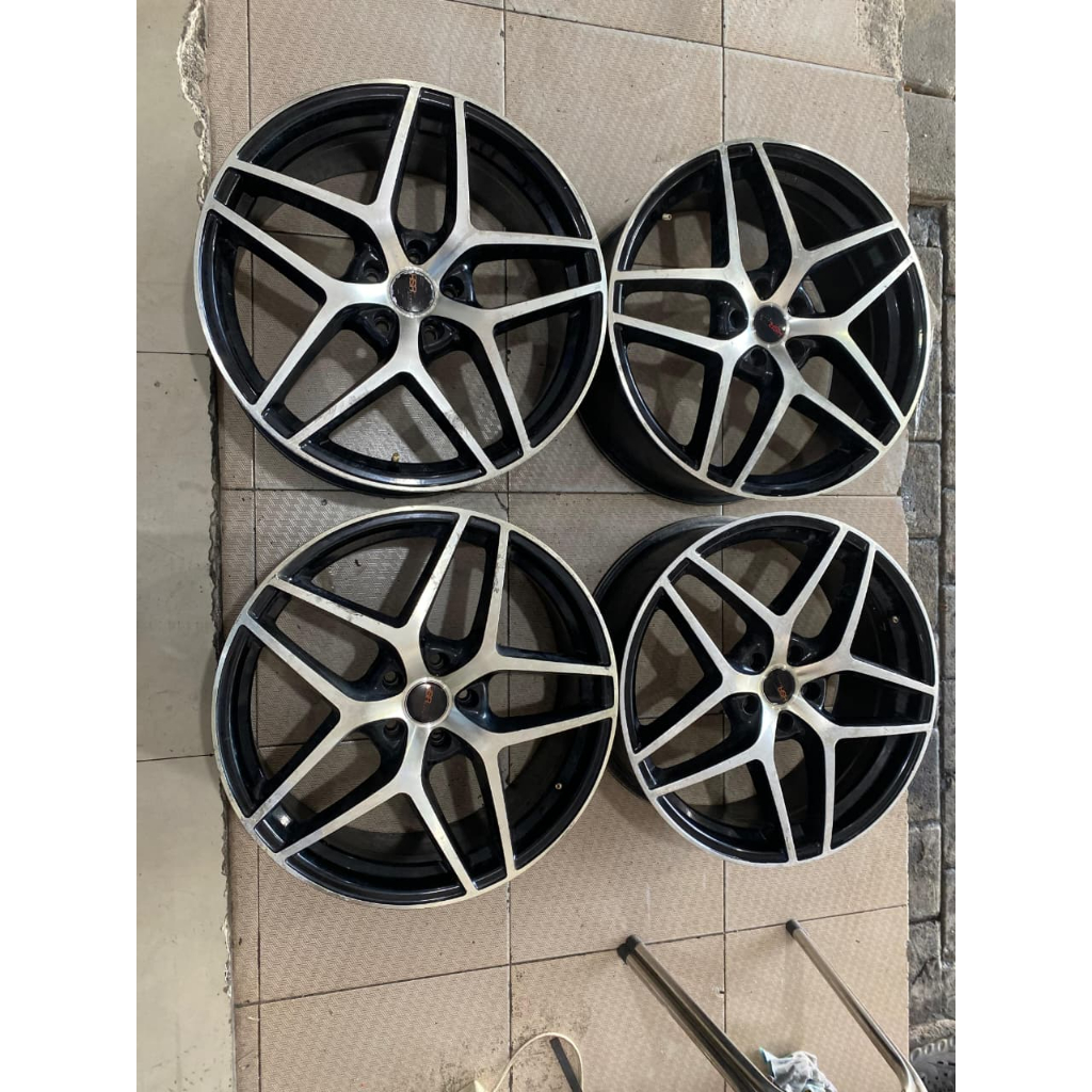 READY VELG SECOND R20 5X114 MURAH LENGKAP
