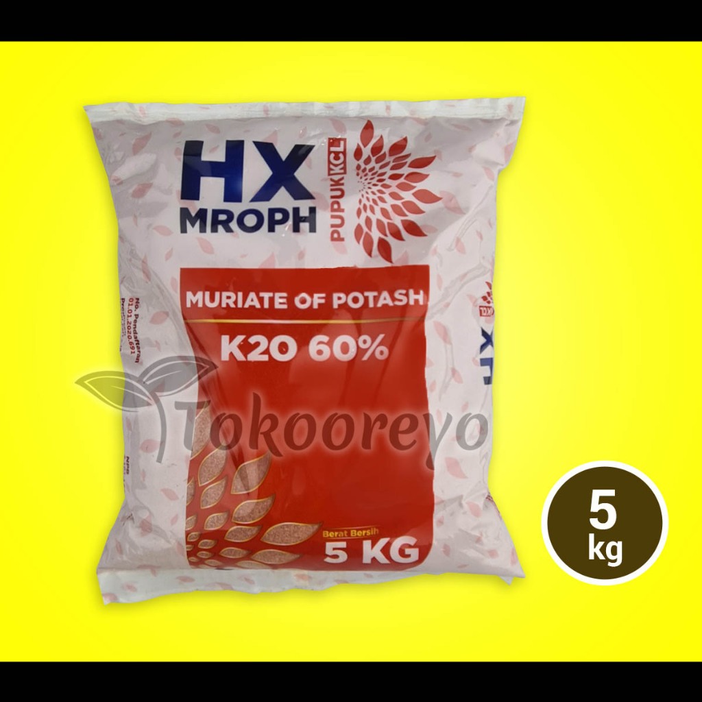 PUPUK DGW HX MROPH KCL 5 KG KEMASAN PABRIK