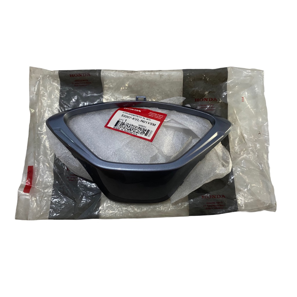 53207 KVL N01VSM cover speedometer speedo spedometer spedo spidometer spido silver metalic supra x 1