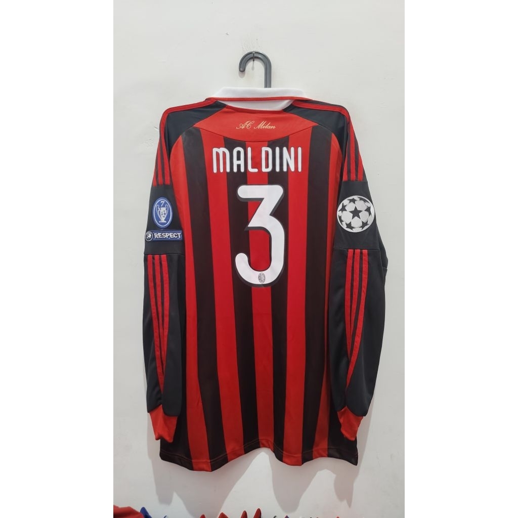 jersey retro asem ilan Maldini size S