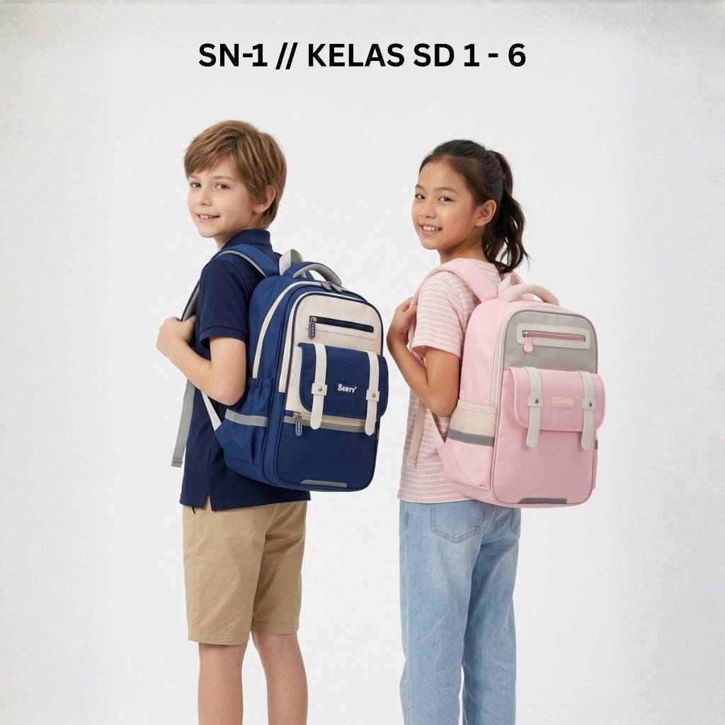 [SN-1] TAS RANSEL ANAK SEKOLAH TK SD LAKI LAKI PEREMPUAN IMPORT CHINA SEKOLAH PLAYGROUP ANTI AIR SEN