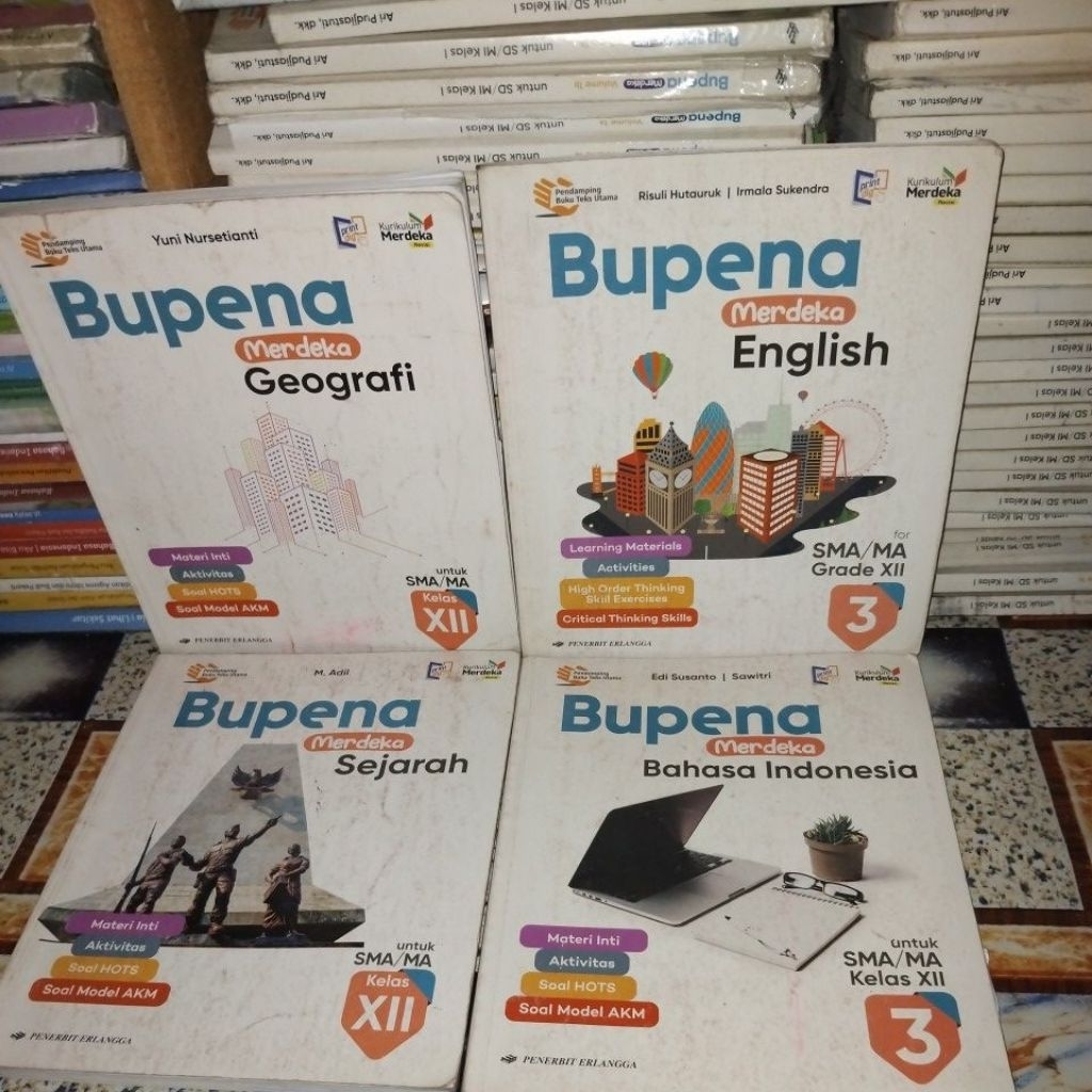 BUPENA SMA KELAS 3 ORI BEKAS