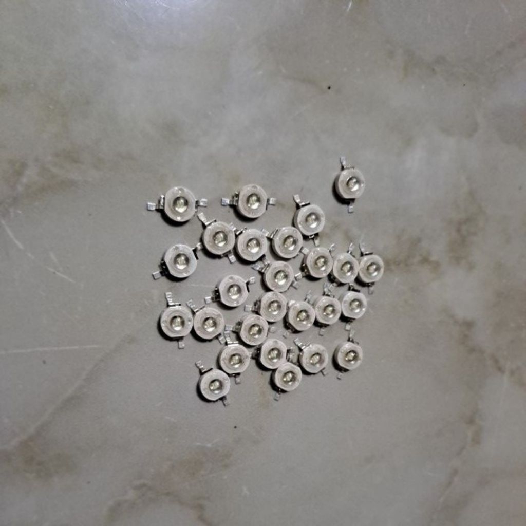 LED Hijau 3W Non PCB super terang