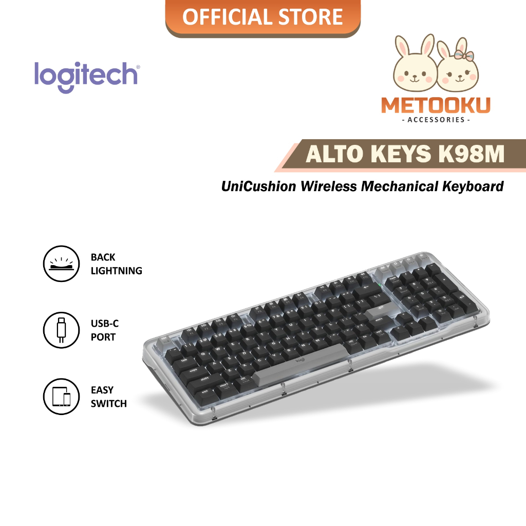 Logitech Alto Keys K98M Keyboard Mechanical Wireless