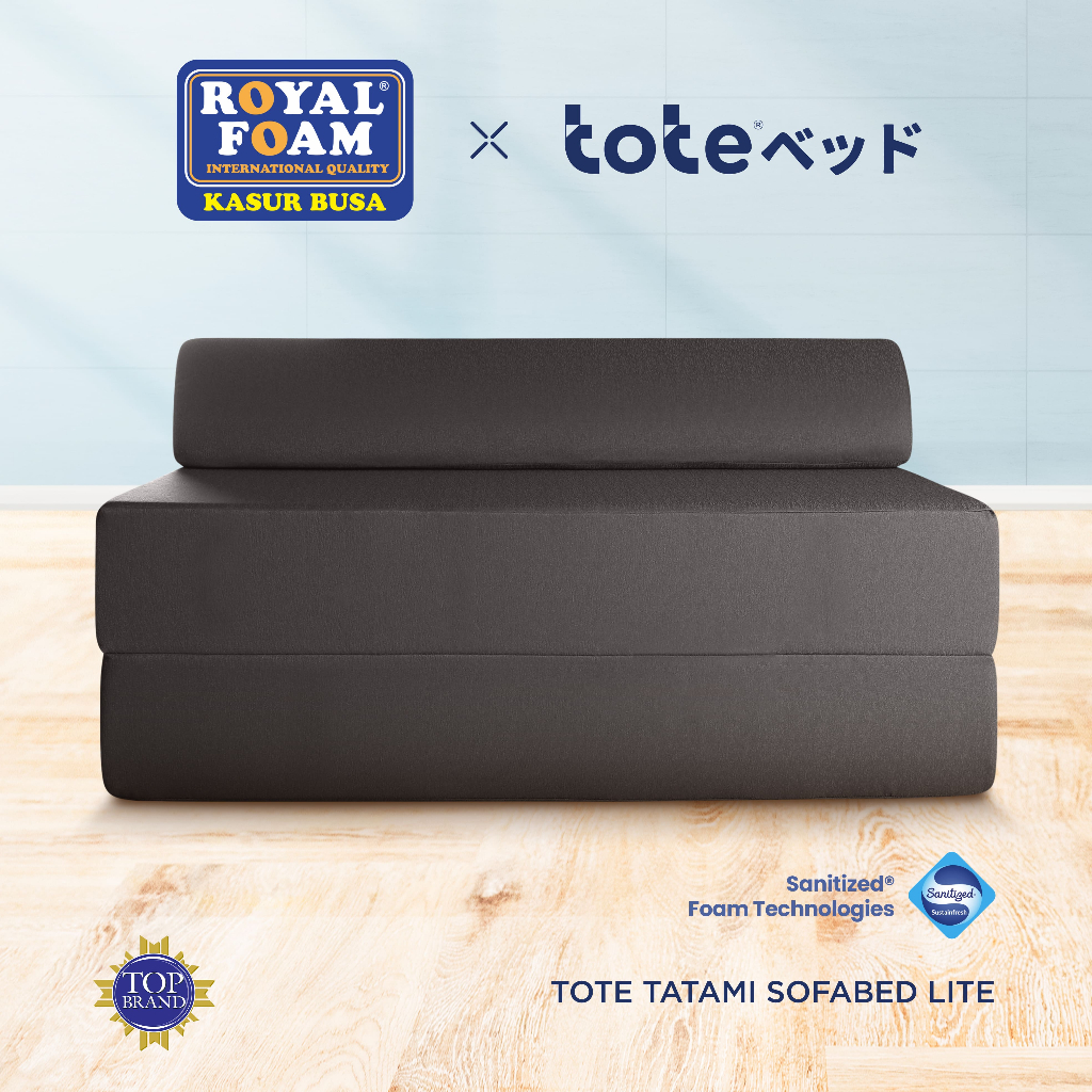 Royal Foam x Tote Tatami Sofabed Lite | Kasur Portable Lipat Lantai