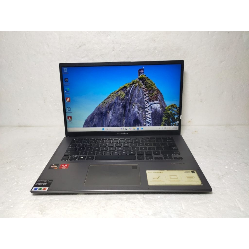 B742 Laptop Asus A412D/X412DA AMD Ryzen 7-3700U Ram 8GB ssd 512GB keyboard backlight layar FullHD