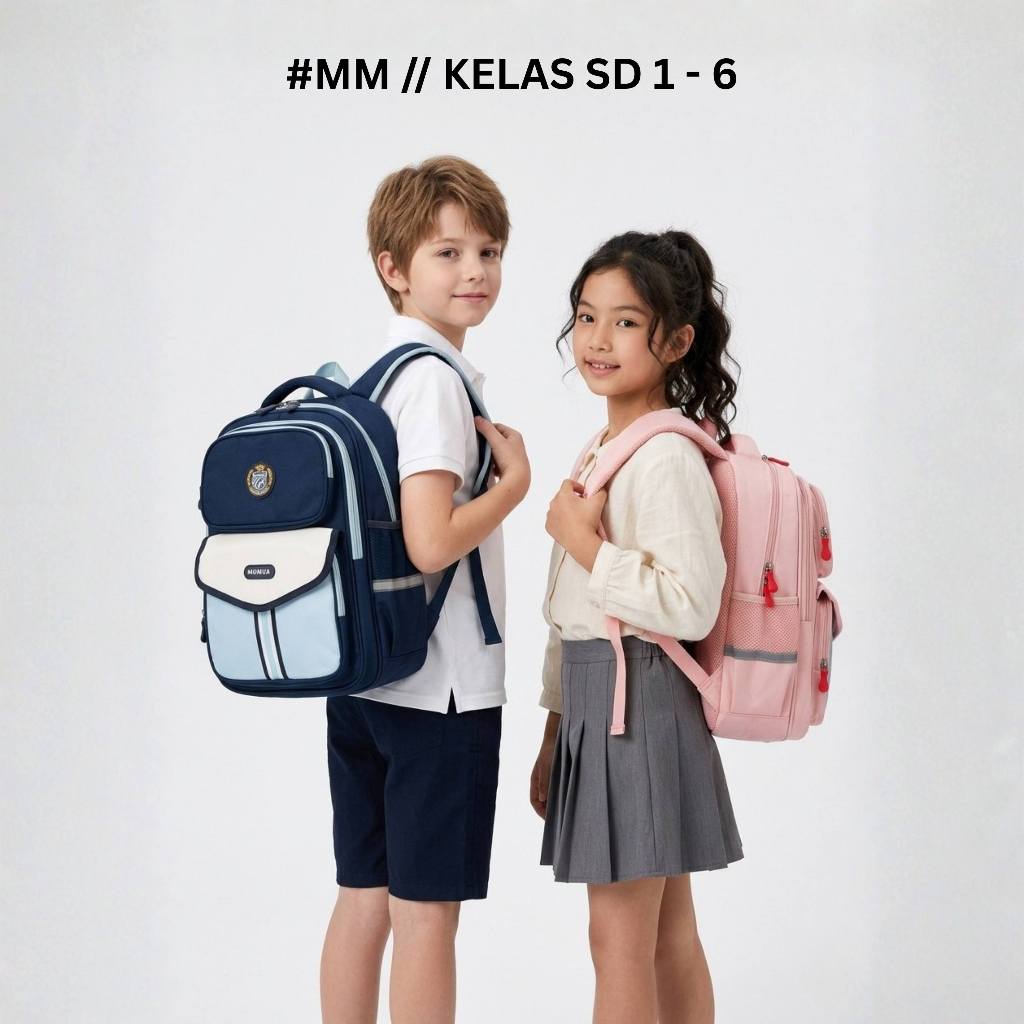 [MM] TAS RANSEL ANAK SEKOLAH TK SD LAKI LAKI PEREMPUAN IMPORT CHINA SEKOLAH PLAYGROUP ANTI AIR SENYY