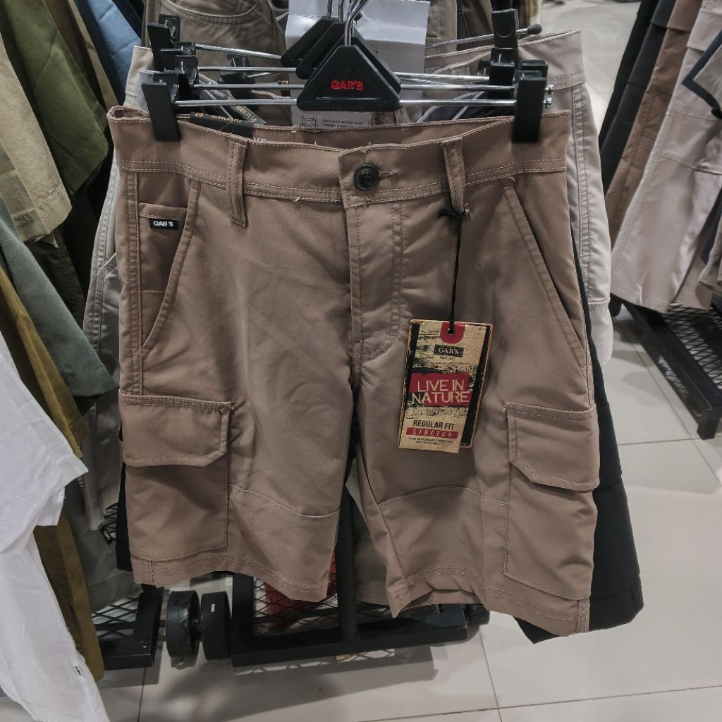 GABS CELANA PENDEK POLOS PRIA ORIGINAL