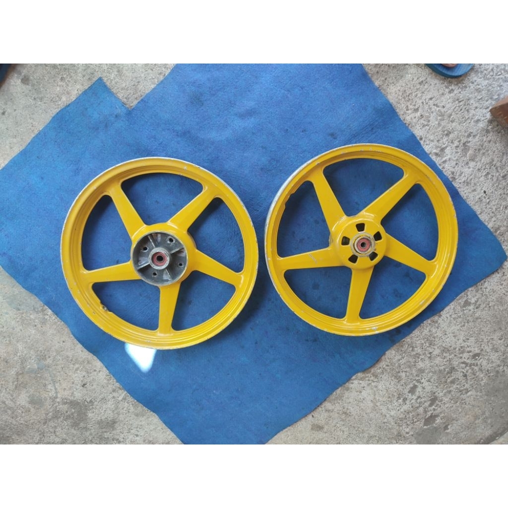 velg vixion old depan belakang ori