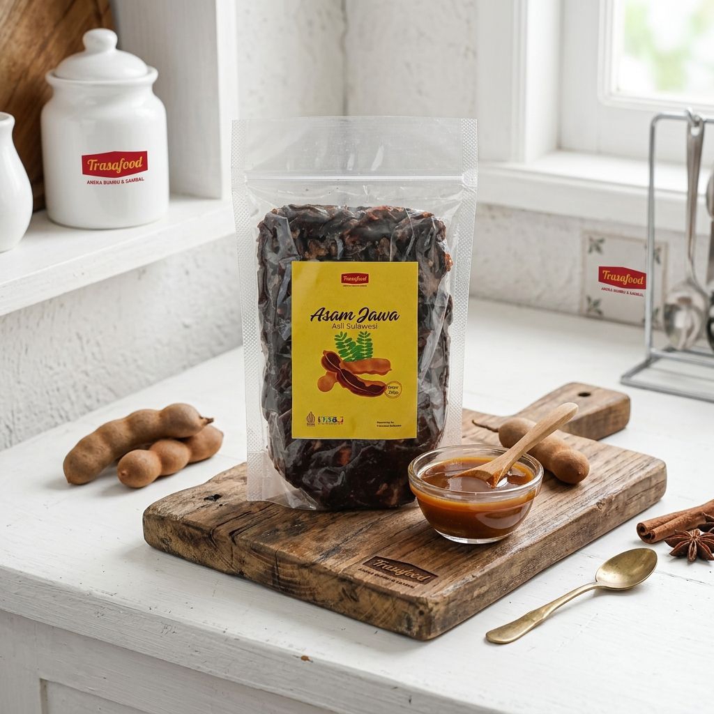 Asam Jawa Tanpa Biji 250 gr - Asam Jawa untuk Masak Ikan Pallumara atau Pallucella