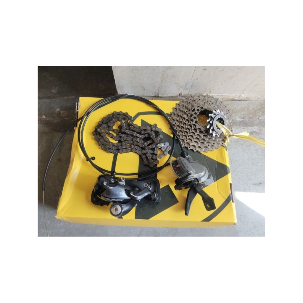 mini groupset 9 speed shimano sora alivio