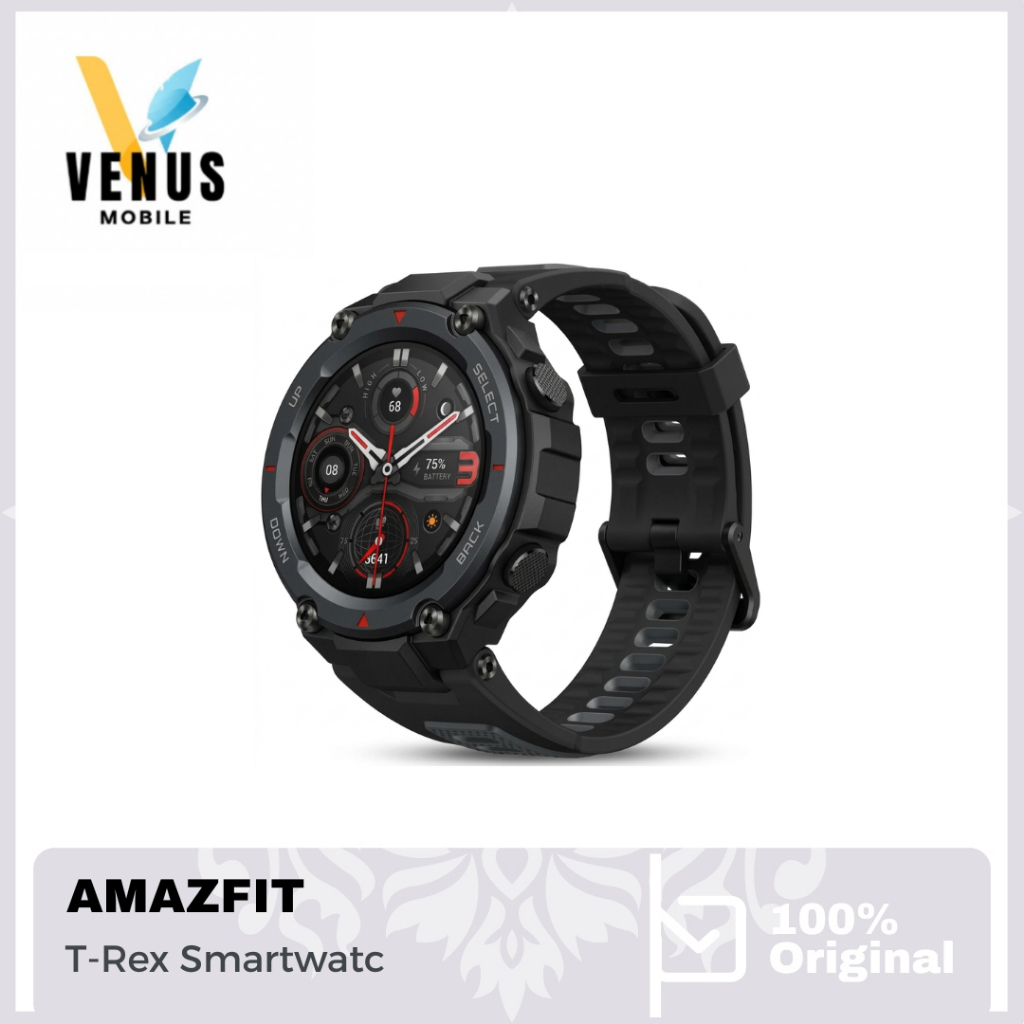 BEKAS - Amazfit T-Rex Smartwatch AMOLED HD 1.3” 10ATM Original GPS Sport Watch -  SECOND sMART WATCH