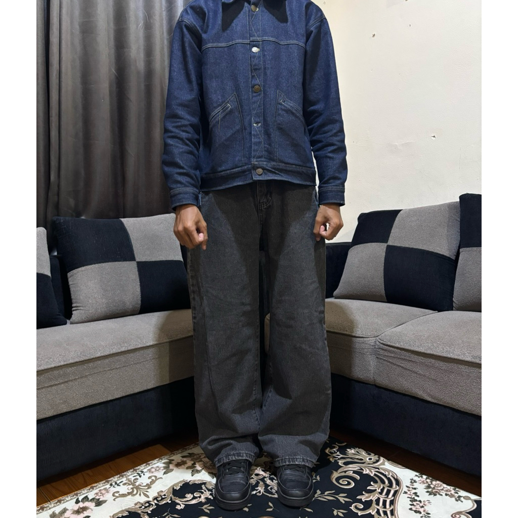 M Grey Washed Jeans