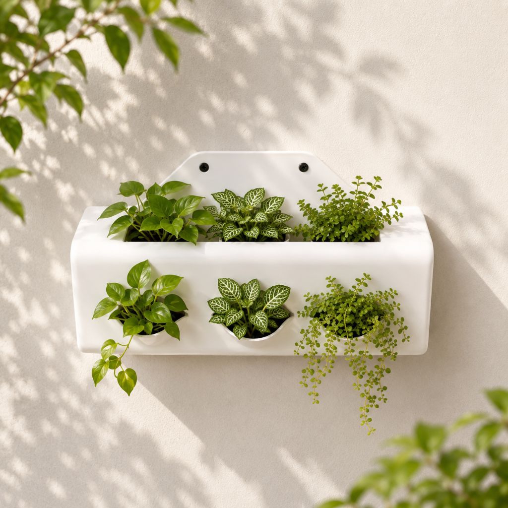 HydroWall Mini 25Pot Dinding Hidroponik 25cm
Wall Planter Minimalis 25cm
Pot Tanam Gantung Dinding 2