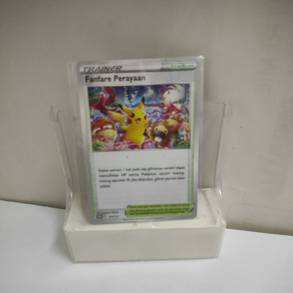 Pokemon tcg fanfare perayaan 374/sp