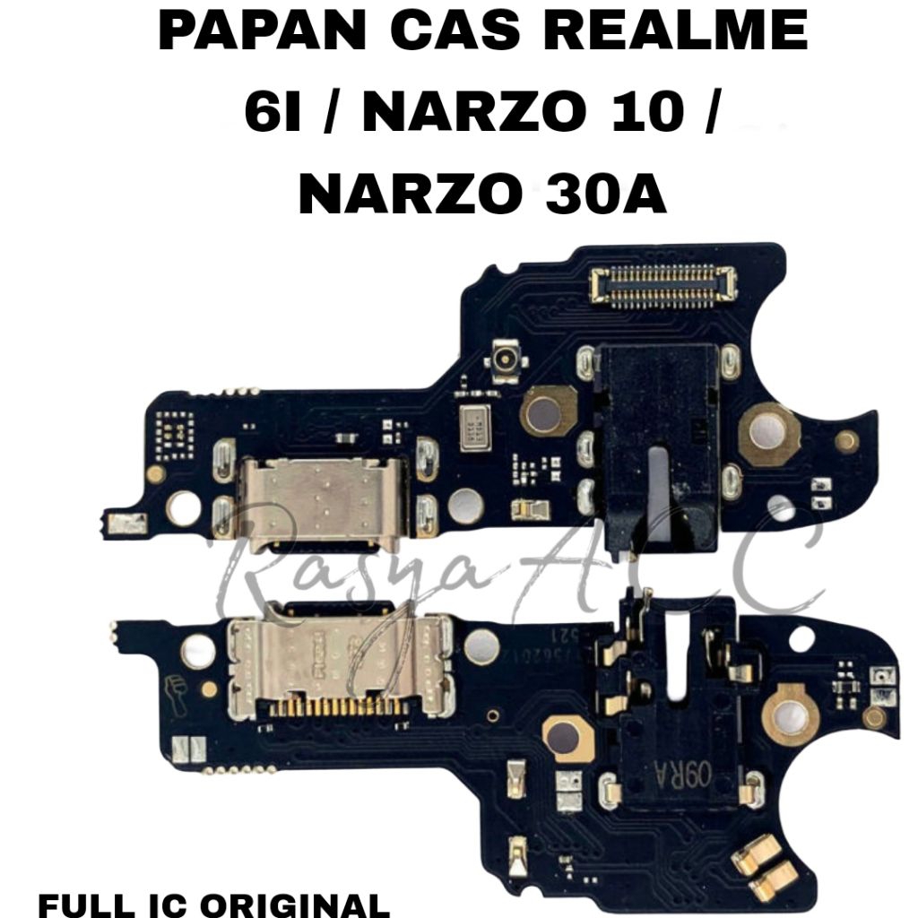 CONECTOR CAS ORI PAPAN CAS PCB CAS REALME 6i / NARZO 10 / NARZO 30A