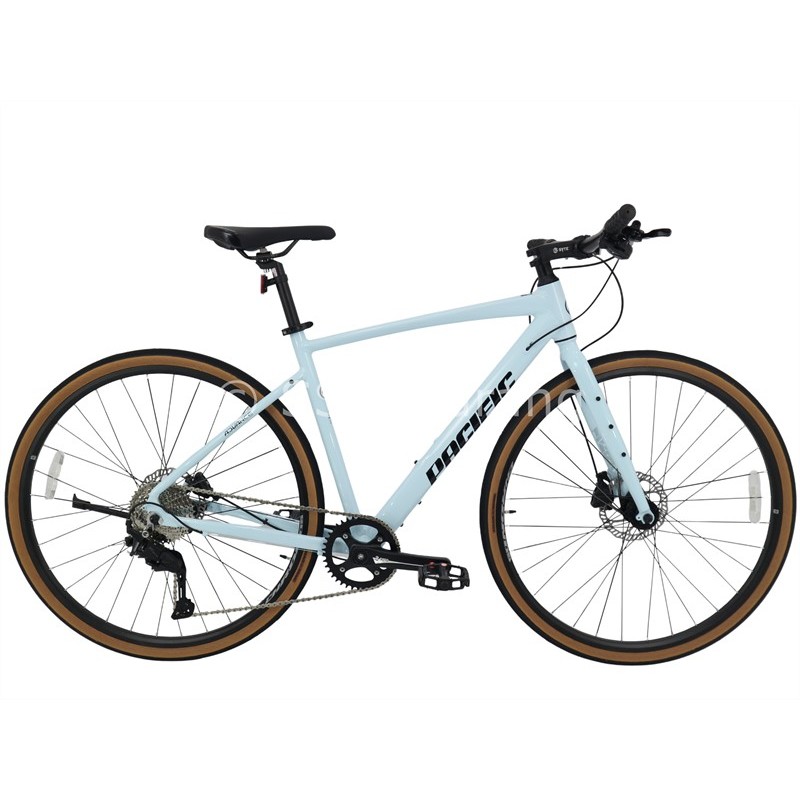 Pacific Rochester Pro Sepeda Hybrid 700C Frame Alloy 6061 Shimano Cues