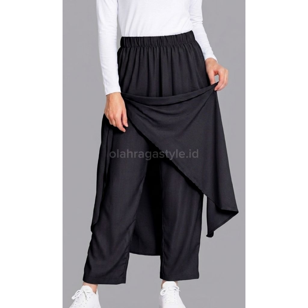 Rok Celana Olahraga ( ROCELA ) / Training Rok Celana Olahraga Wanita Muslimah / Celana Rok Training
