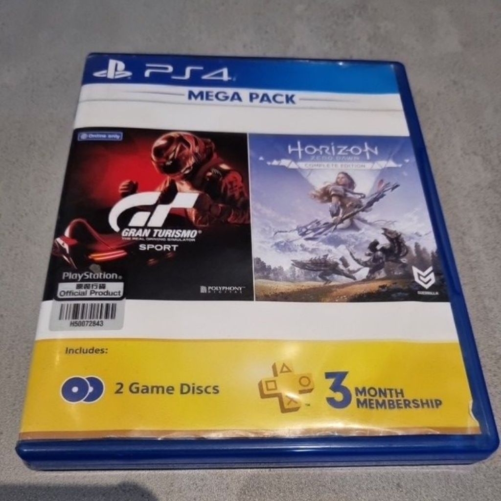 Mega Pack Gran Turismo & Horizon - Game PS4