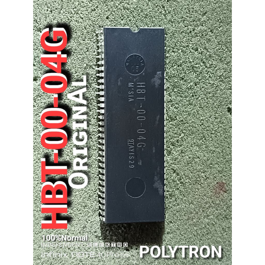 HBT-00-04G  ic Hbt-00-04G  Hbt 00 04g   IC HBT-00-04G   hbt 00 04g original Polytron   ic croma tv P