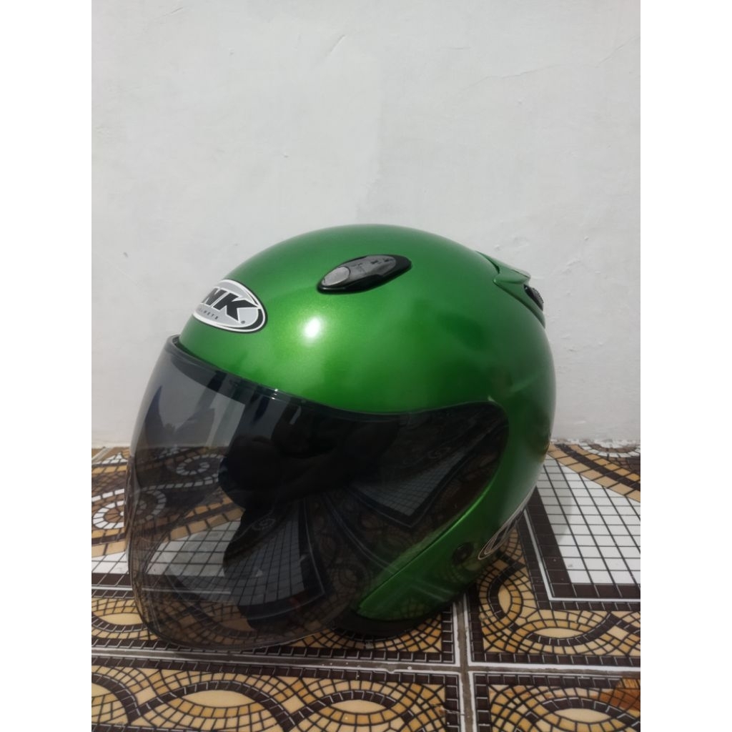 HELM INK CENTRO HIJAU BOTOL ORIGINAL SECOND