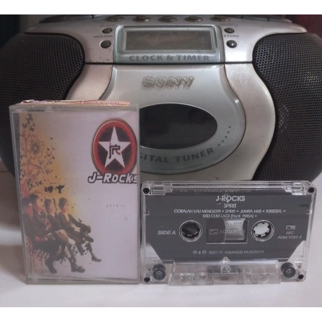 Kaset Pita J-Rocks - Spirit